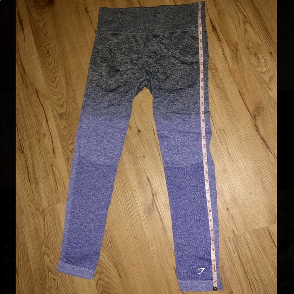 Gymshark ombre seamless leggings - indigo/black - Picture 2 of 4